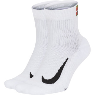 Nike Calzini Multiplier Ankle 2 pack - nero, bianco