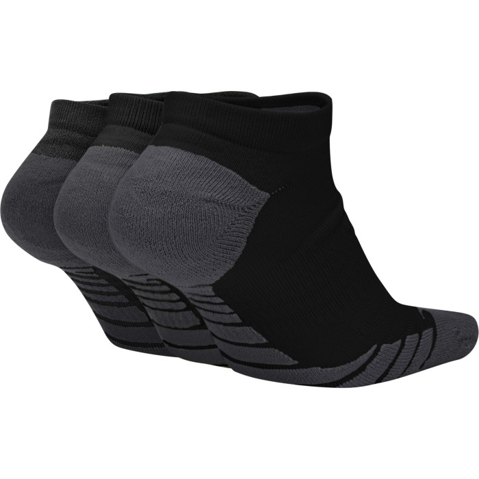 Nike Calzini invisibili Everyday Max Cushioned x3 - nero grigio