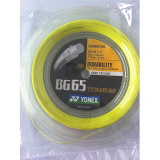 Yonex BG65 200 m bobina gialla