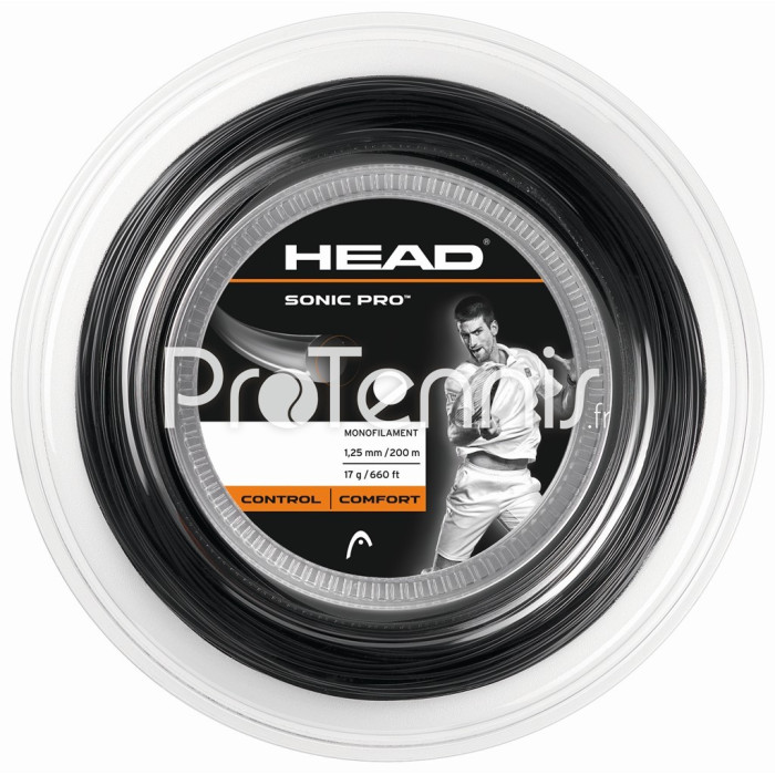 HEAD SONIC PRO 125 NERO 200m BOBINE -