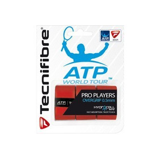 TECNIFIBRE PRO PLAYERS OVERGRIPS X3 RED -