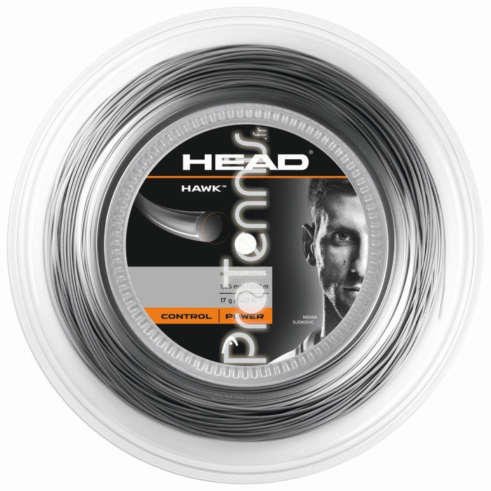 HEAD HAWK GREY 125 BOBINE 200m -