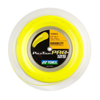 Yonex Rocchetto Polytour Pro 125 200m - nero, giallo